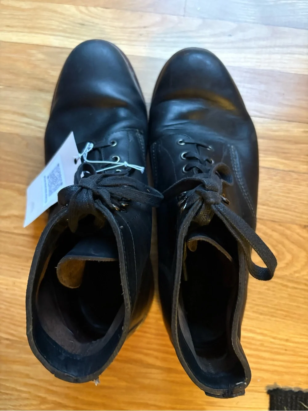 Wolverine 1000 Mile Original Black Horween Leather Boots Men’s 11 D USA